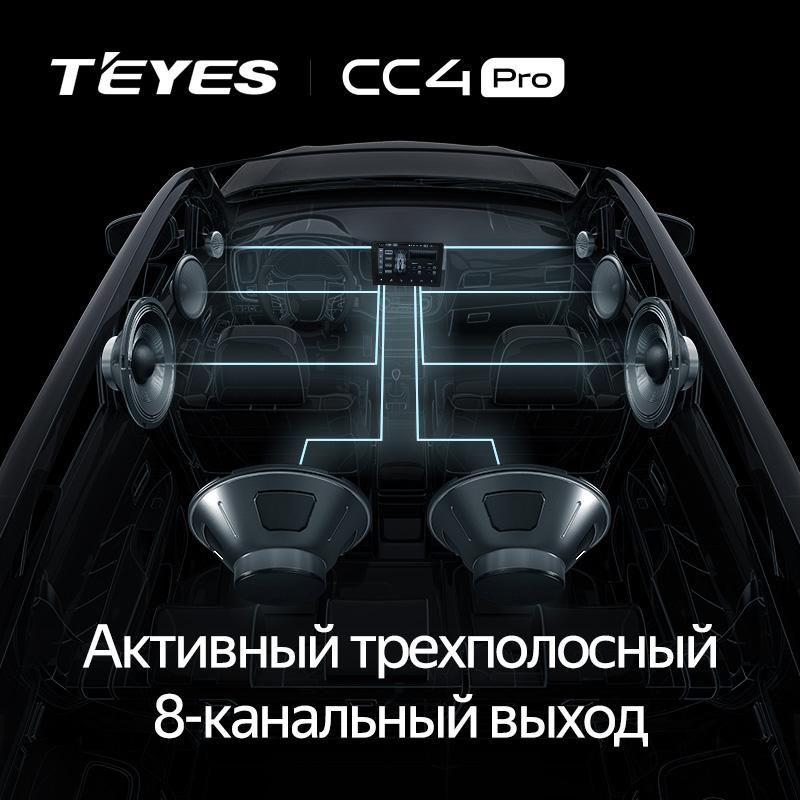 Штатная магнитола Teyes CC4 Pro 12/256 Subaru Forester 3 SH (2007-2013)