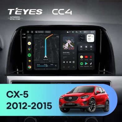 Штатная магнитола Teyes CC4 8/128 Mazda CX-5 (2012-2015) Тип-B