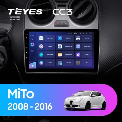 Штатная магнитола Teyes CC3 4/32 Alfa Romeo MiTo 955 (2008-2016)