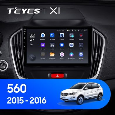 Штатная магнитола Teyes X1 4G 2/32 BaoJun 560 (2015-2016)