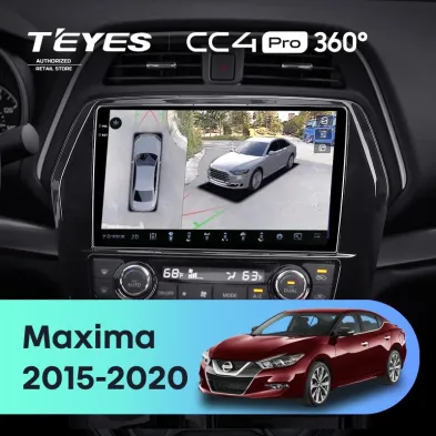 Штатная магнитола Teyes CC4 Pro 360 8/128 Nissan Maxima A36 (2015-2020)