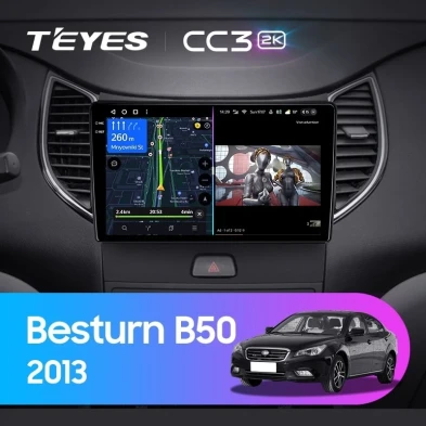 Штатная магнитола Teyes CC3 2K 4/64 FAW Besturn B50 (2013-2016) F1