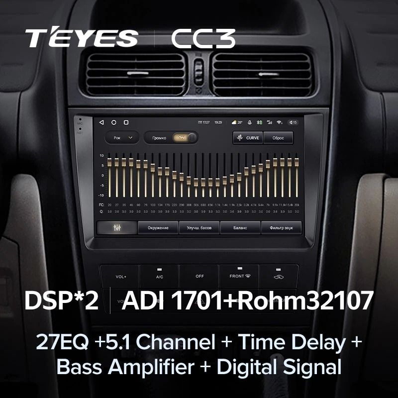 Штатная магнитола Teyes CC3 4/32 Lexus IS200 XE10 (1999-2005)