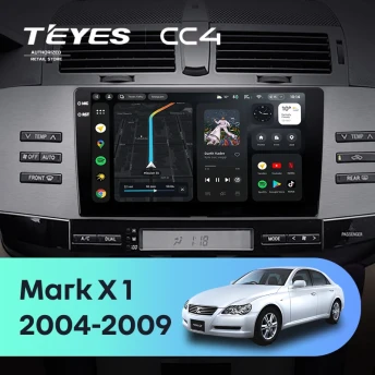 Штатная магнитола Teyes CC4 6/64 Toyota Mark X 1 X120 (2004-2009)