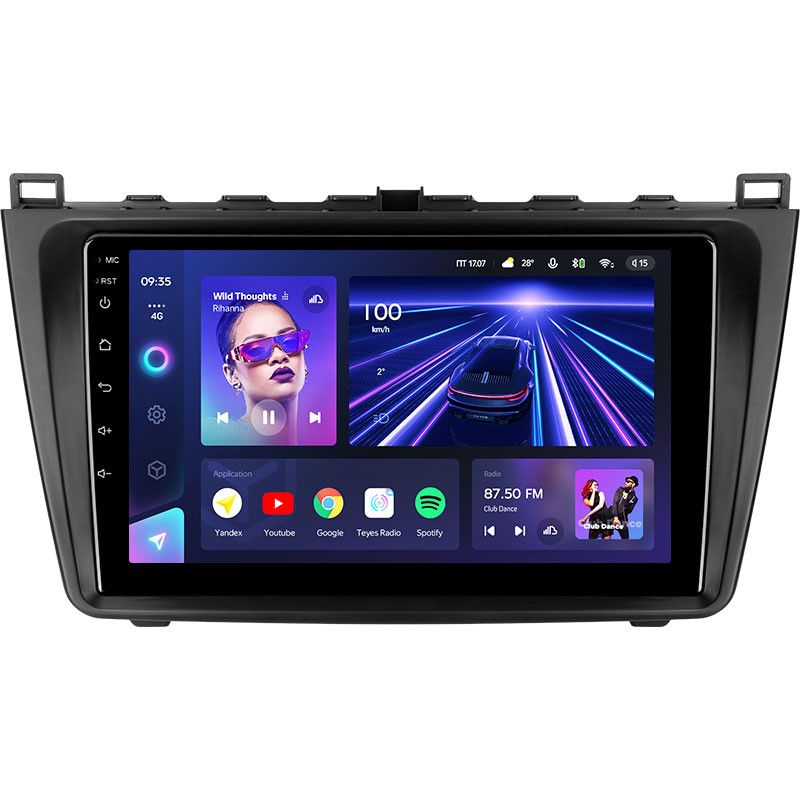 Штатная магнитола Teyes CC3 4/32 Mazda 6 2 GH (2007-2012)