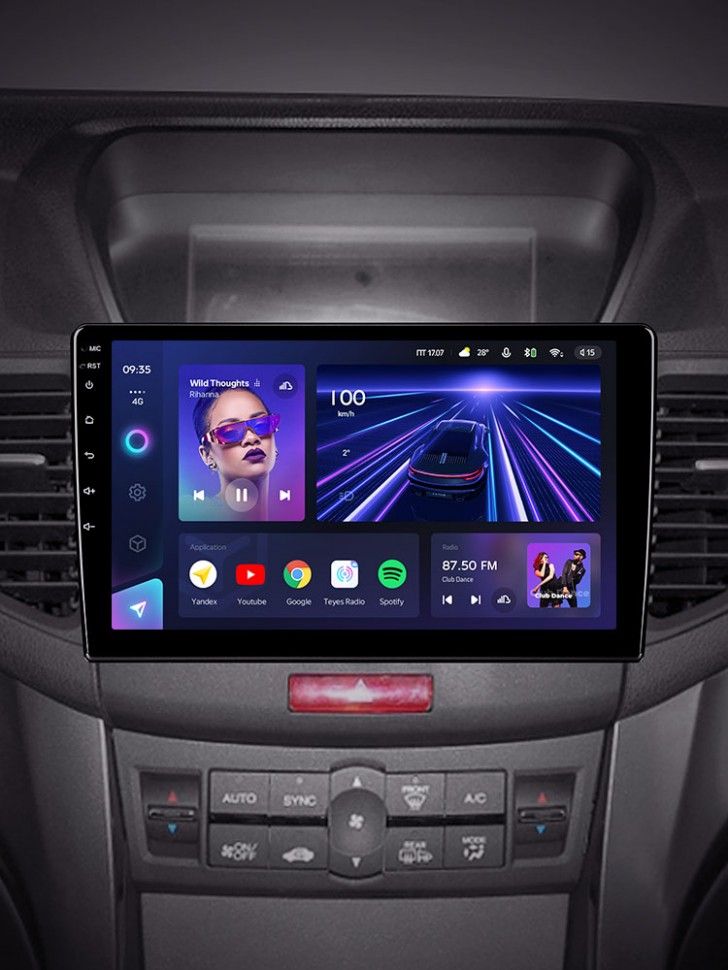 Штатная магнитола Teyes CC3 4/32 Honda Accord 8 (2008-2012)