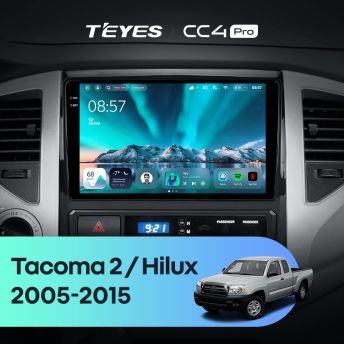 Штатная магнитола Teyes CC4 Pro 8/128 Toyota Tacoma 2 (2005-2015)