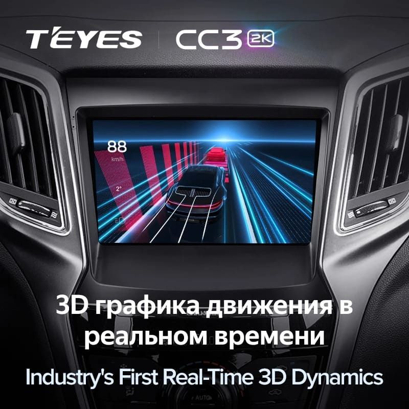 Штатная магнитола Teyes CC3 2K 6/128 Changan CS75 (2014-2019)
