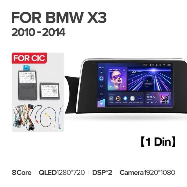 Штатная магнитола Teyes CC3L 4/32 BMW X3 F25 CIC (2010-2014)