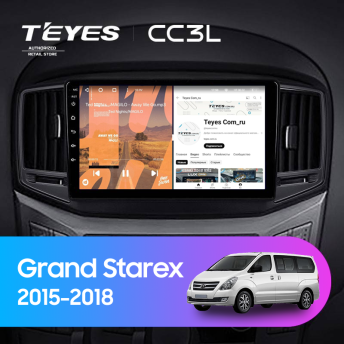 Штатная магнитола Teyes CC3L 4/32 Hyundai Grand Starex (2015-2018) F2
