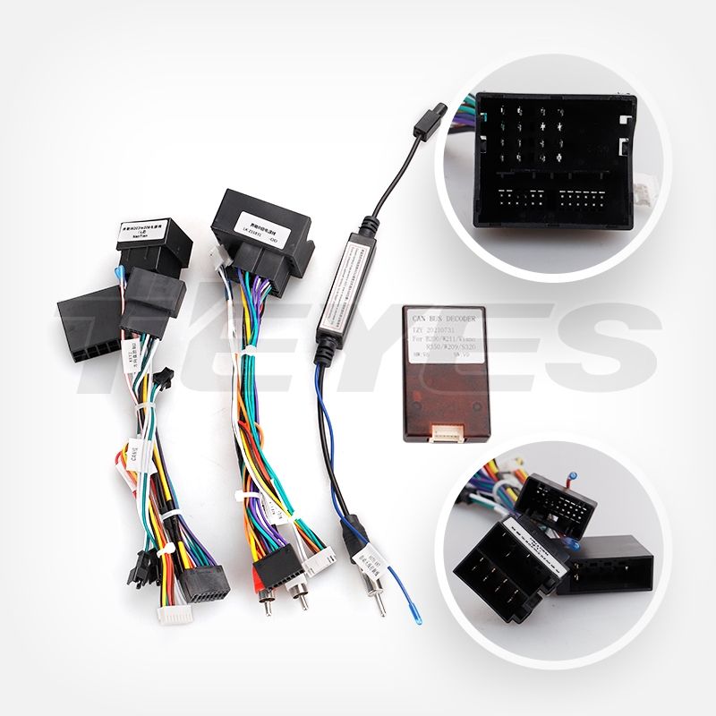 Переходная рамка Mercedes-Benz CLK Class C209 A209 (2002-2005) F2 (9")