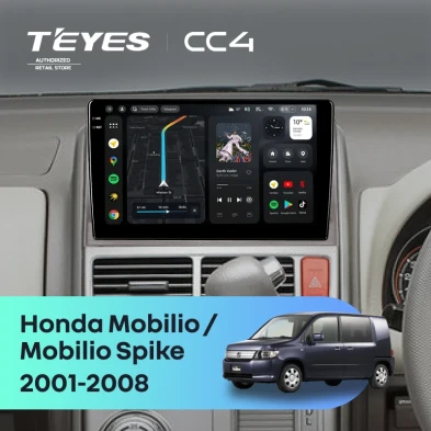Штатная магнитола Teyes CC4 6/64 Honda Mobilio (2001-2008)