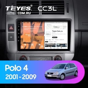 Штатная магнитола Teyes CC3L 4/32 Volkswagen Polo Mk4 (2001-2009) F2