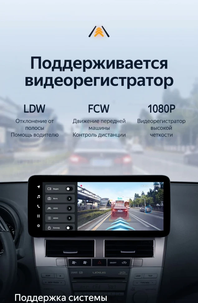 Штатная магнитола Teyes LUX ONE 4/64 Lexus RX300 RX330 RX350 RX400H (2003-2009) Тип-B