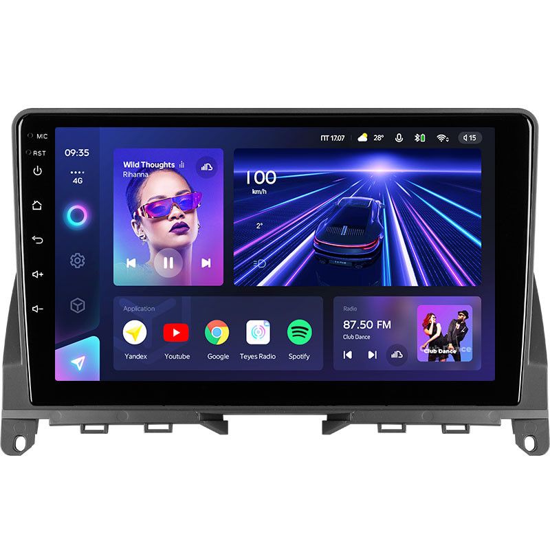 Штатная магнитола Teyes CC3 4/32 Mercedes-Benz C-Class 3 W204 S204 (2006-2011)