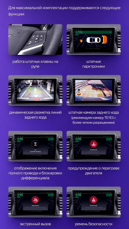 Штатная магнитола Teyes CC3 2K 360 6/128 UAZ Patriot 3 (2016-2021) F2