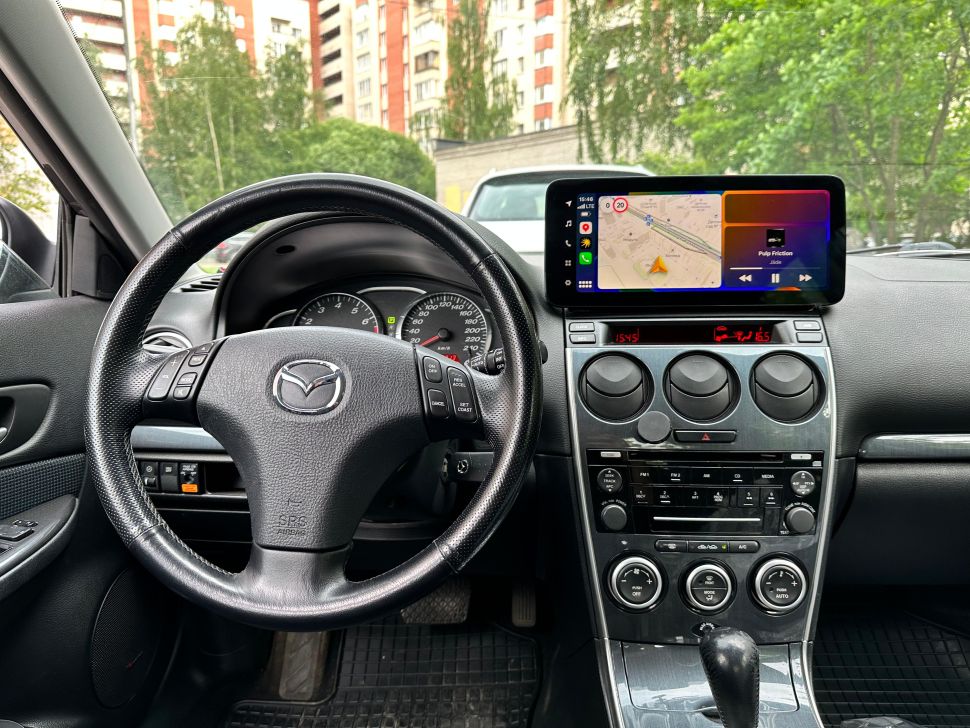 Штатная магнитола Teyes LUX ONE 6/128 Mazda 6 (2002-2008)