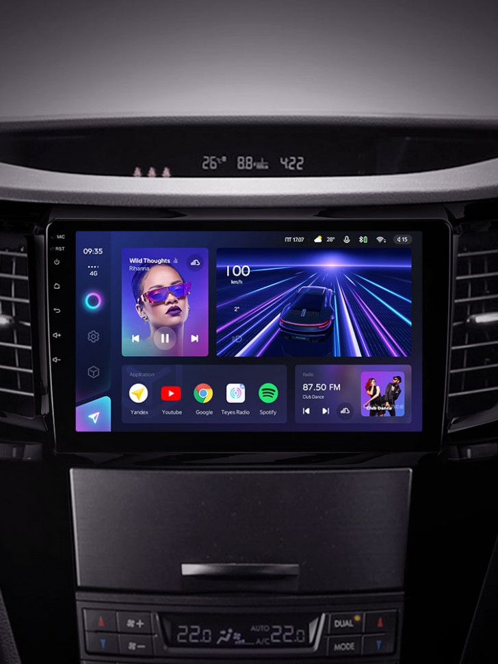 Штатная магнитола Teyes CC3 4/32 Subaru Legacy 5 (2009-2014)