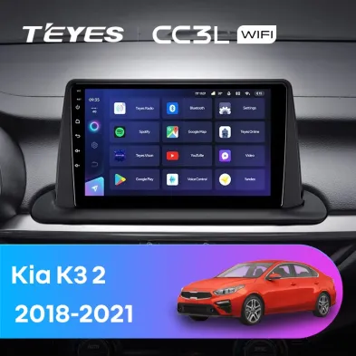 Штатная магнитола Teyes CC3L WiFi 2/32 Kia K3 2 (2018-2021)