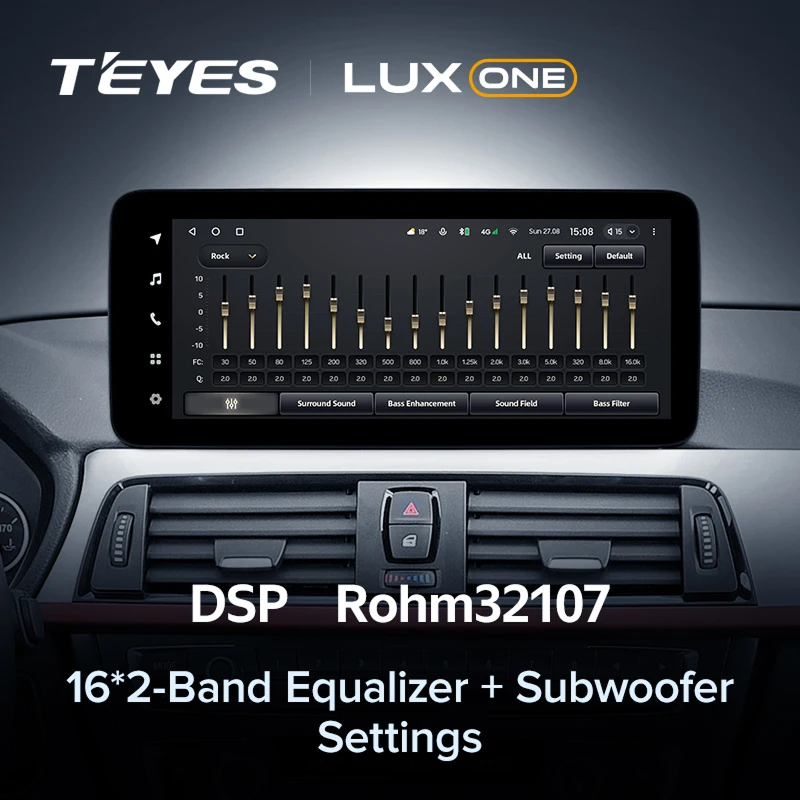 Штатная магнитола Teyes LUX ONE 360 6/128 BMW 3-Series 6 F30 F31 (NBT) (2011-2020) Universal