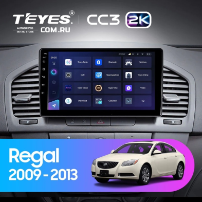 Штатная магнитола Teyes CC3 2K 4/32 Opel Insignia (2009-2013)