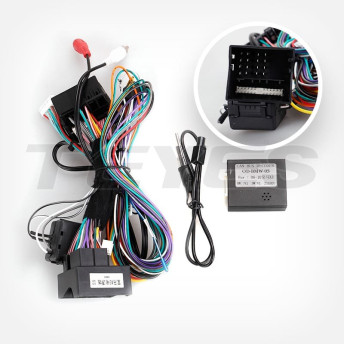 Переходная рамка BMW X3 E83 (2003-2010) (0 Din) (9")