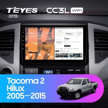 Штатная магнитола Teyes CC3L WiFi 2/32 Toyota Tacoma 2 (2005-2015)