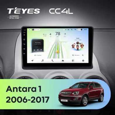 Штатная магнитола Teyes CC4L 6/64 Opel Antara 1 (2006-2017)