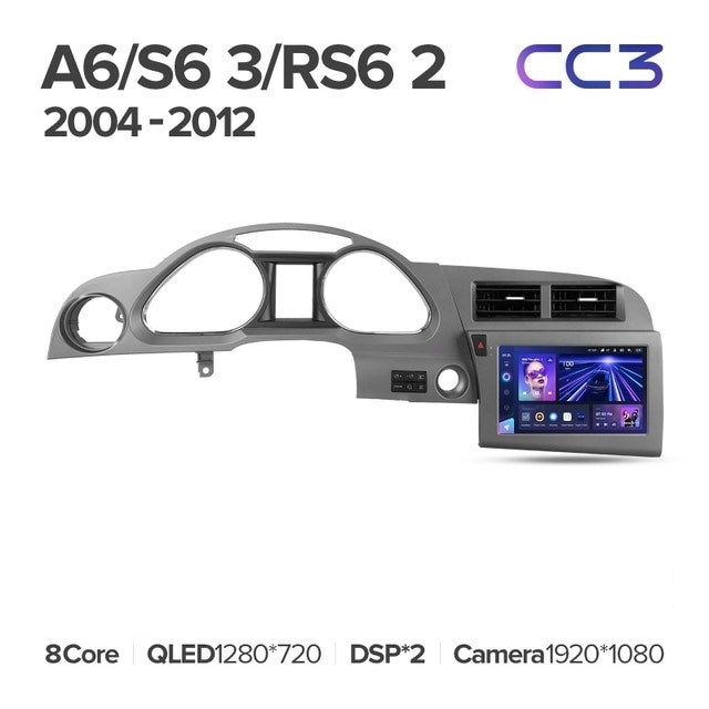 Штатная магнитола Teyes CC3 4/32 Audi RS6 2 (2007-2012)