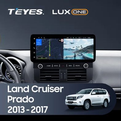 Штатная магнитола Teyes LUX ONE 360 6/128 Toyota Land Cruiser Prado 150 (2013-2017) F2
