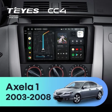 Штатная магнитола Teyes CC4 8/128 Mazda Axela 1 (2003-2008)