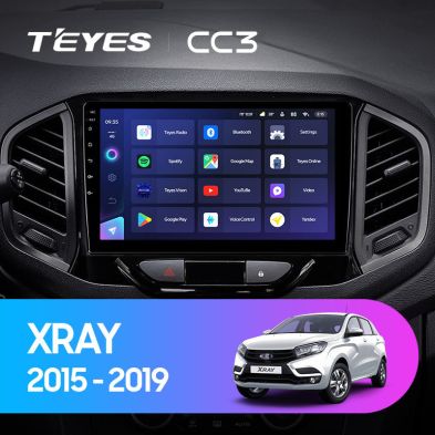 Штатная магнитола Teyes CC3 6/128 Lada Xray (2015-2022)
