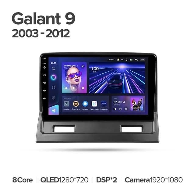 Штатная магнитола Teyes CC3L 4/64 Mitsubishi Galant 9 (2003-2012)