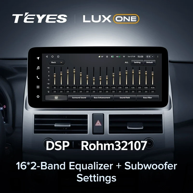 Штатная магнитола Teyes LUX ONE 4/64 Toyota 4Runner 5 N280 (2009-2024)