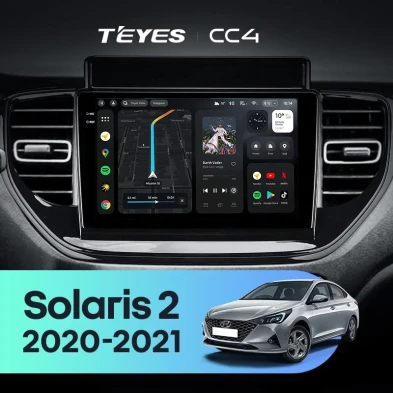 Штатная магнитола Teyes CC4 6/64 Hyundai Solaris 2 (2020-2021)