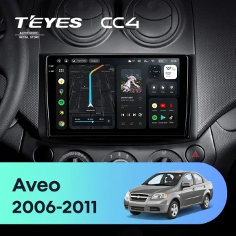 Штатная магнитола Teyes CC4 6/64 Chevrolet Aveo (2006-2011)
