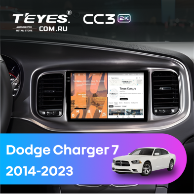 Штатная магнитола Teyes CC3 2K 6/128 Dodge Charger 7 (2014-2023)