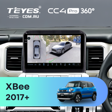 Штатная магнитола Teyes CC4 Pro 360 12/256 Suzuki XBee (2017-) Тип-B