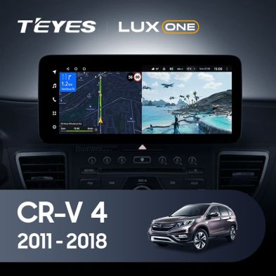 Штатная магнитола Teyes LUX ONE 4/32 Honda CR-V 4 RM RE (2011-2018) Тип-A