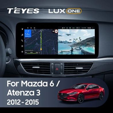 Штатная магнитола Teyes LUX ONE 4/32 Mazda Atenza 3 (2012-2015) Тип-A Правый руль