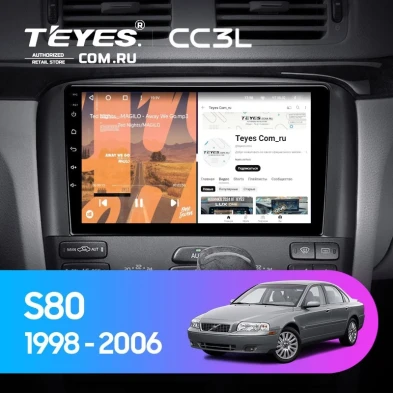 Штатная магнитола Teyes CC3L 4/32 Volvo S80 1 (1998-2006)