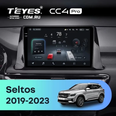 Штатная магнитола Teyes CC4 Pro 12/256 KIA Seltos SP2 (2019-2023)