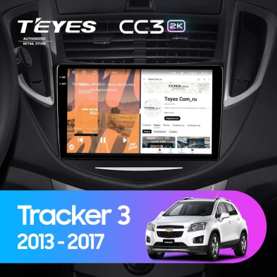 Штатная магнитола Teyes CC3 2K 4/32 Chevrolet Tracker 3 (2013-2017) F1