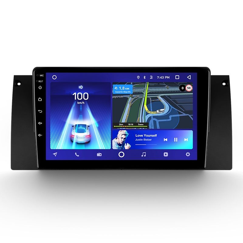 Переходная рамка BMW X5 E39 E53 (1999-2006) (9")