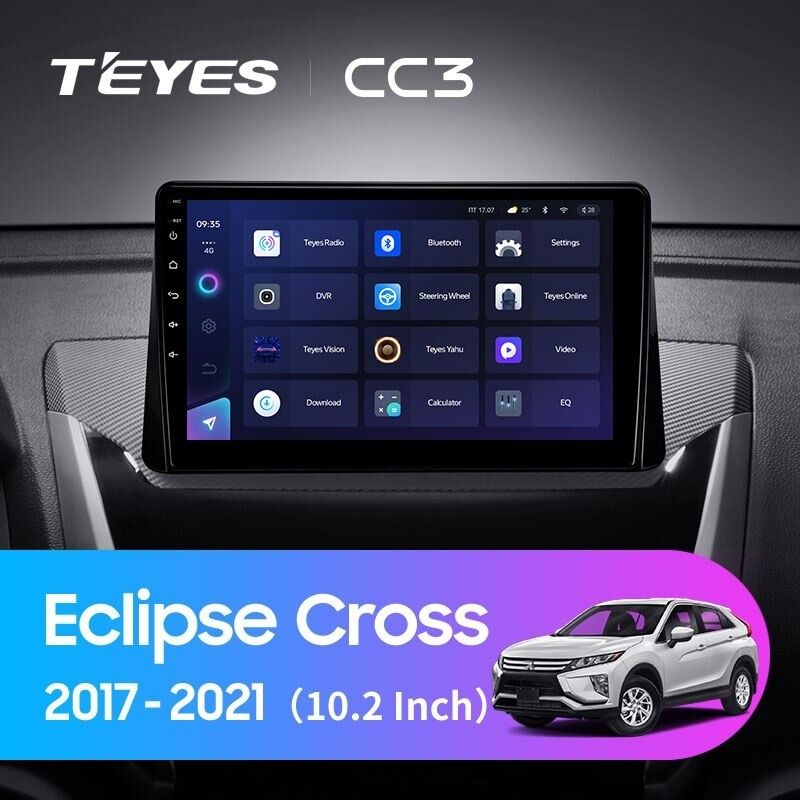 Штатная магнитола Teyes CC3 4/32 Mitsubishi Eclipse Cross (2017-2021) F2