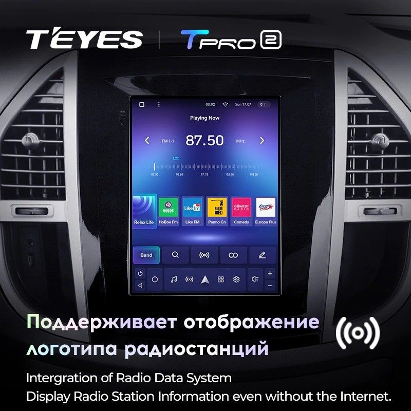 Штатная магнитола Tesla style Teyes TPRO 2 4/32 Mercedes-Benz Vito 3 W447 (2014-2020)