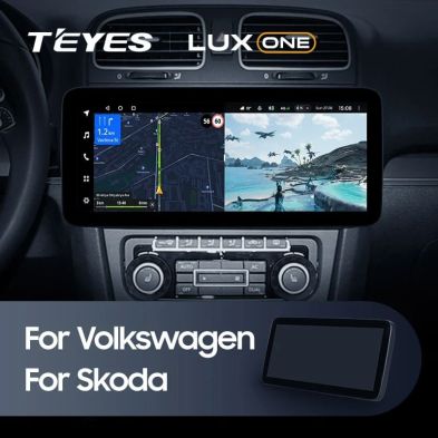 Штатная магнитола Teyes LUX ONE 360 6/128 Volkswagen Sharan (2010-2015)