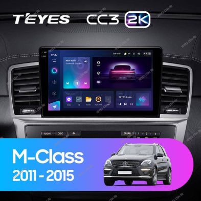 Штатная магнитола Teyes CC3 2K 4/32 Mercedes-Benz M-Class W166 ML (NTG 4.5) (2011-2015)