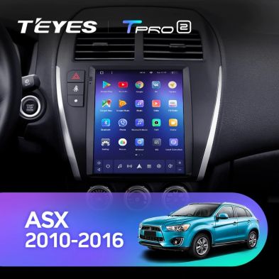 Штатная магнитола Tesla style Teyes TPRO 2 4/32 Mitsubishi ASX 1 (2010-2016) Тип-B