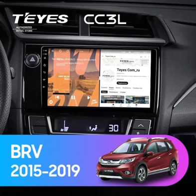 Штатная магнитола Teyes CC3L 4/32 Honda BRV (2015-2019)